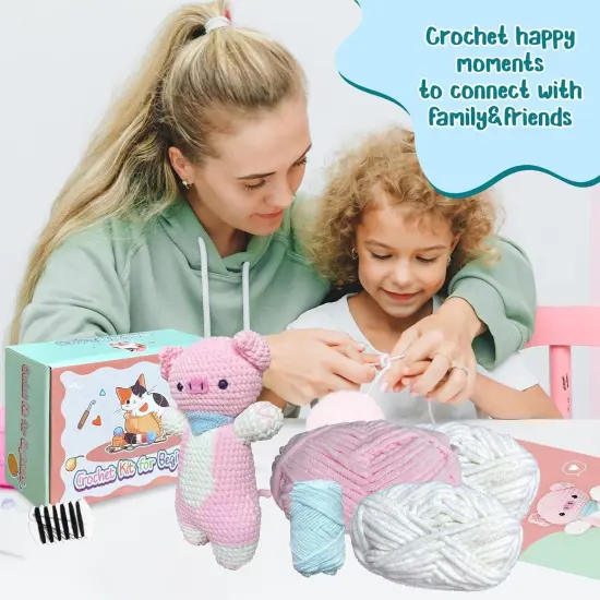 Crochet Kit for Beginners, Crochet Starter Kit {4}