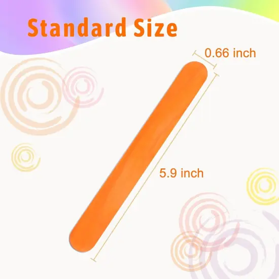 1500 Pcs 6 Inch Colored Jumbo Craft Stick, Wooden Rainbow Popsicle Sticks, Wide Lollipop Sticks, Ice Pop Sticks, Great for DIY Craft Creative Designs and Kids Education, Home Art Projects {2}