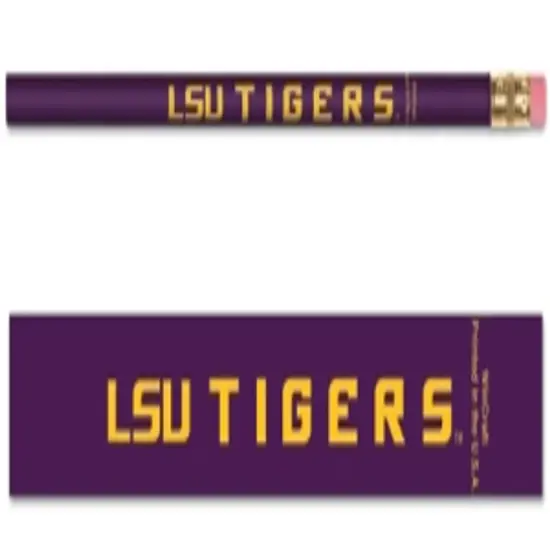 WinCraft NCAA Louisiana State University Pencil (6 Pack), Black {1}