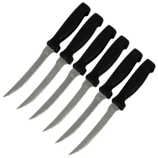 Chef Craft 2pc Stainless Steel Blade Vegetable Knife Set - Great for Precise Cutting of Tomatoes, Cucumbers and more {1}