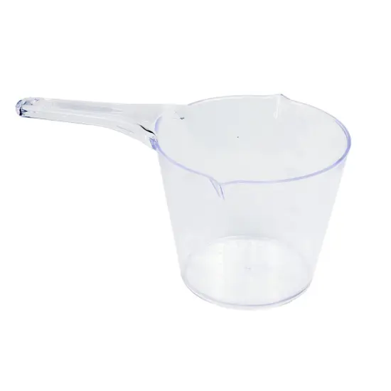Chef Craft 2 Cup Capacity Clear Plastic Measuring Cup, US and Metric Graduations {1}