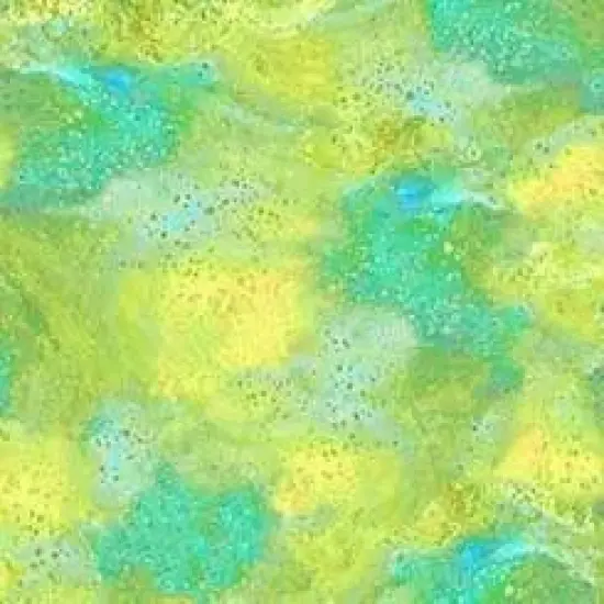 Yellow Green Surge Torrents 44"/45" Fabric Per Yard {1}