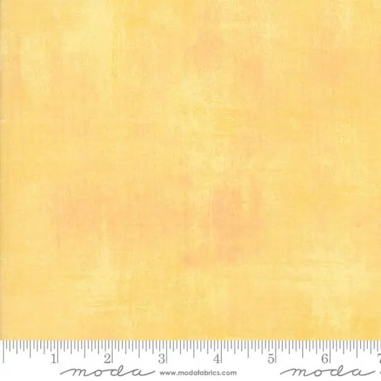 Yellow Grunge Basics Peachy 44"/45" Per Yard {1}