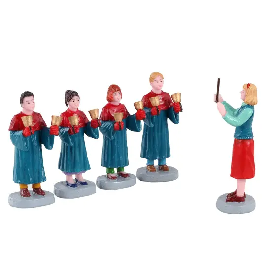 Lemax Handbell Choir - 5 Piece Set {1}