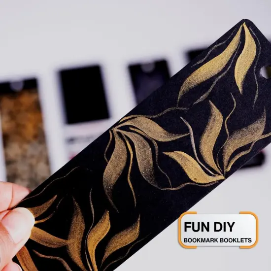 Deep Black Bookmark Sketchpads - 2 Pack {5}