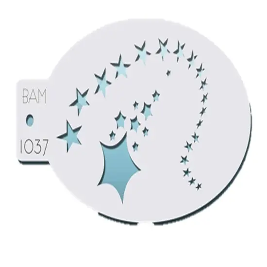 Starburst Mini Stencil Graftobian Cruelty Free Made in the USA Professional {1}