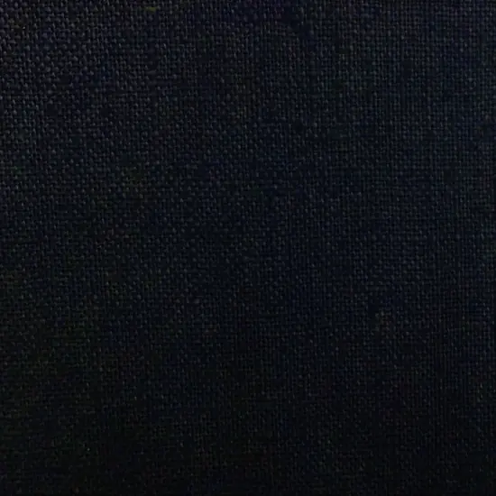 1 Yard Black Linen Rayon Blend Fabric Midweight Soft Texture 58" Wide {1}