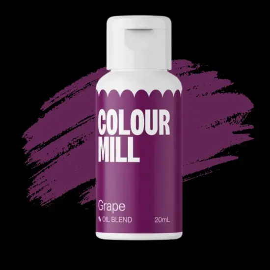 20ml Oil Based Colouring Grape Rich Vibrant Gel Colour Perfect For Buttercream Chocolate Cake Ganache {4}