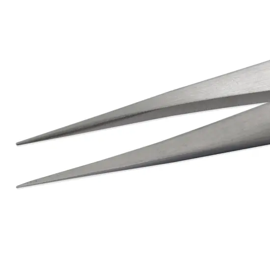JewelrySupply Stainless Steel and Non-Magnetic Knotting Tweezers Size: #1 {2}