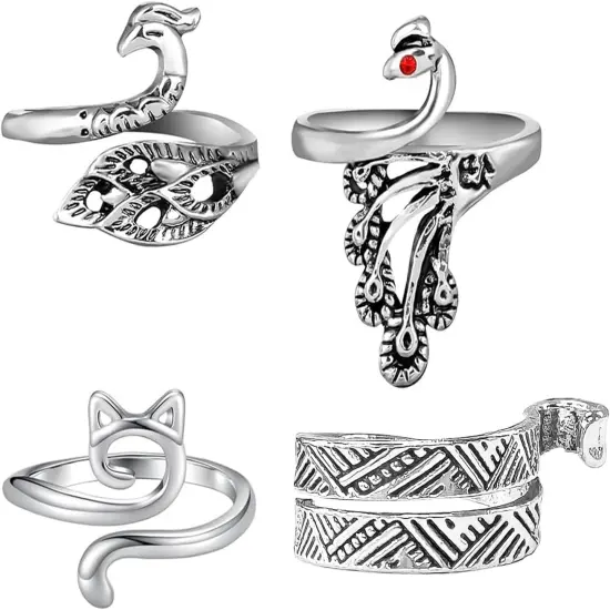 Adjustable Knitting Crochet Loop Ring {1}