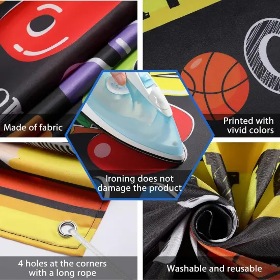 Welcome Back to School Door Cover Banner Decoration {3}