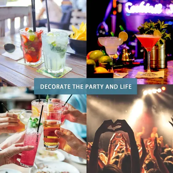 LED Coasters Set of 6 {5}