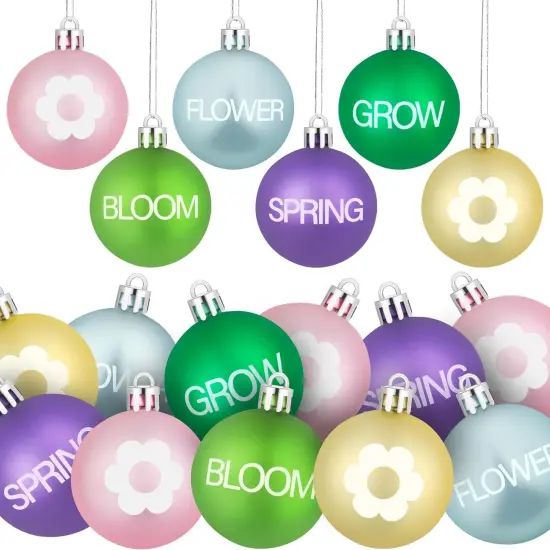 24 PCS Spring Hanging Ball Ornaments {1}