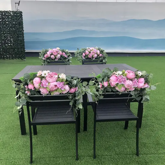 30 Inch Rustic Artificial Floral Swag {2}