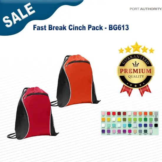 Port Authority&reg; Fast Break Cinch Pack {2}