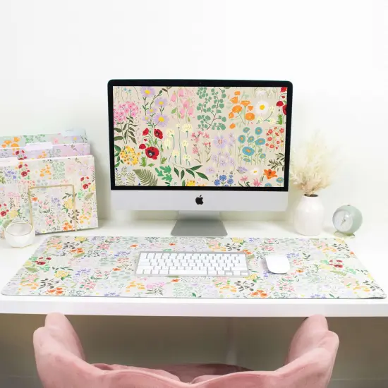 bloom daily planners Large Desk Mat, Garden Party {2}