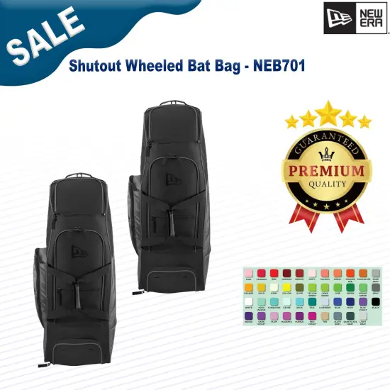 New Era&reg; Shutout Wheeled Bat Bag {2}