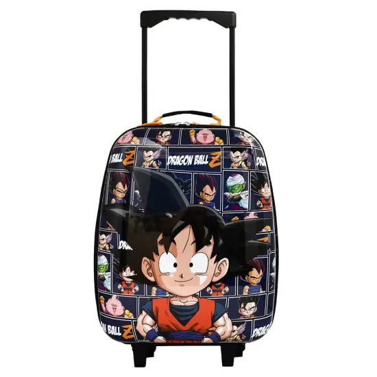 Dragon Ball Z Kids Goku ABS Shell Collapsible Wheeled Luggage for boys {1}