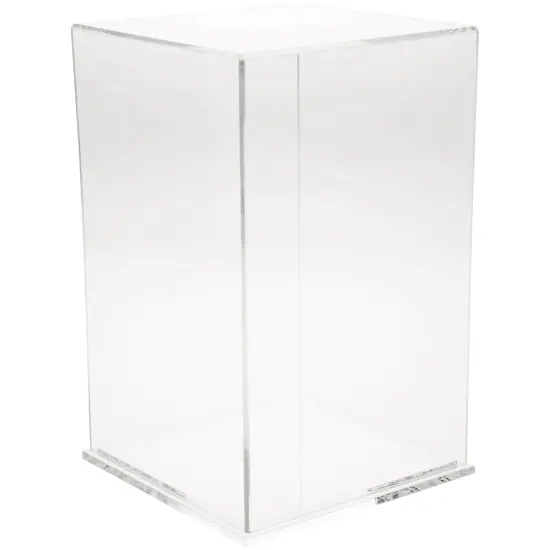 Plymor Clear Acrylic Display Case, 7" W x 7" D x 11" H Clear Base {1}