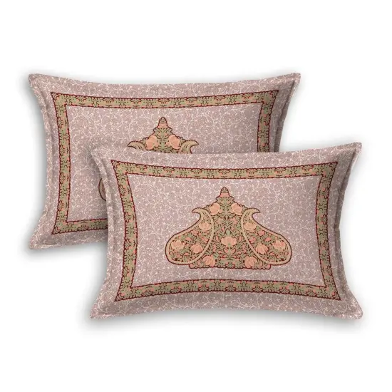 100% Cotton Indian Ethnic 3-piece Fitted Sheet 150 Thread Count Bedsheet with Breathable Pillowcases Deep Pocket Fitted Sheet Premium Soft Bedsheet (king Queen Twin) {7}