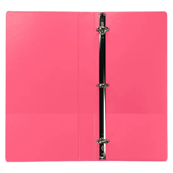 Samsill Earth's Choice Fashion Round Ring View Binder, 2 Inches, Berry, Pack of 2 {2}