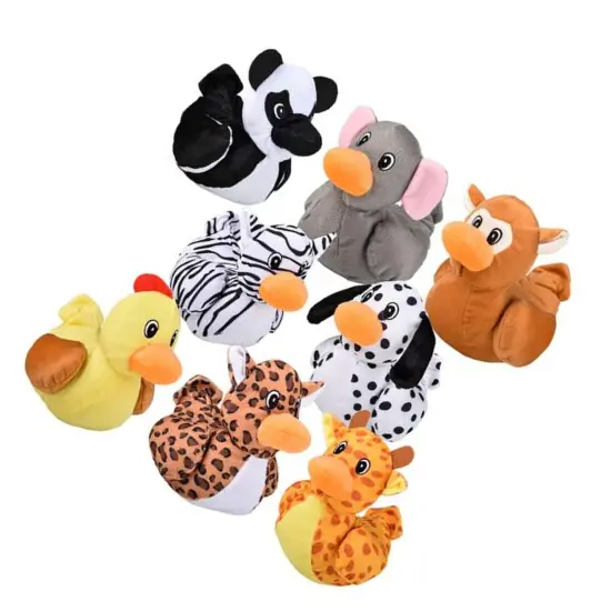 Plush Duck Animals 8 Inch Assorted Designs {3}