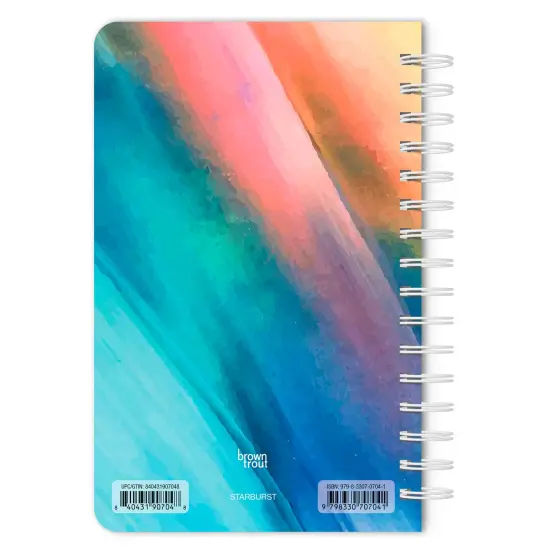 Starburst | 5.25x8.25 Inch Compact Wire Journal | Non-Dated | Foil Stamped Cover {2}