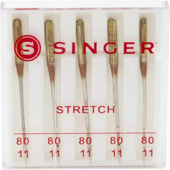 04720 Universal Stretch Sewing Machine Needles, Size 80/12, 5-Count (Color May Vary) {2}