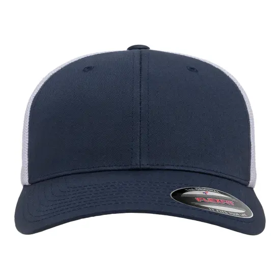 Flexfit&reg; Adult Trucker Cap NAVY/ WHITE {1}