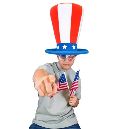 USA Wide Top Hat Fun & Festive Party Accessory {2}