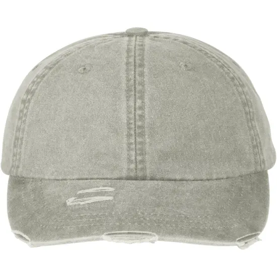 Adams&reg; Classic Pigment Distressed Cap WHITE {4}
