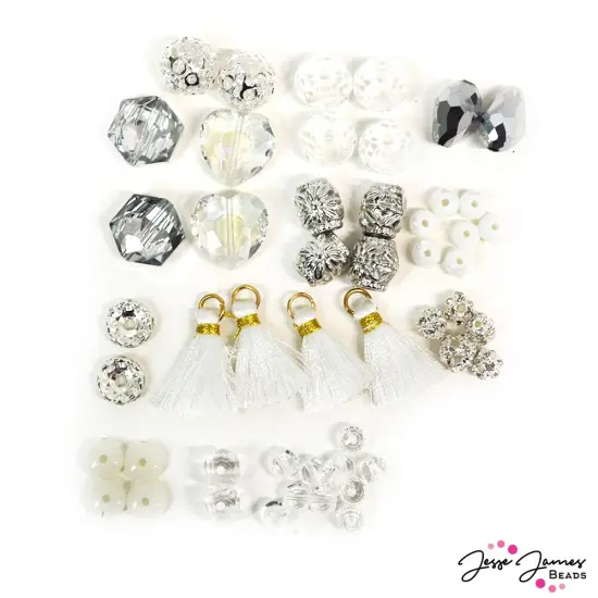 Jesse James Beads Mini Bead Mix in Sugar Crystal {2}