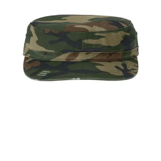 District&reg; Worn-In Distressed Military Hat Camo {6}