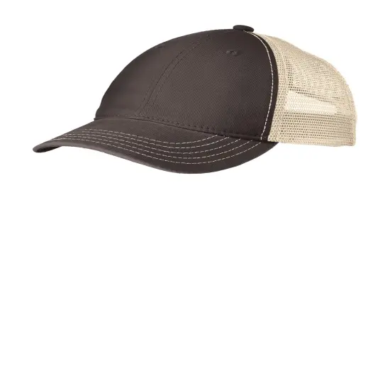 District&reg; Super Soft Mesh Back Cap Khaki/Choco Brown {7}