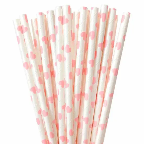 Valentine's Day Collection Cake Pop Party Straws Combo Pack B (4 PC SET) {3}