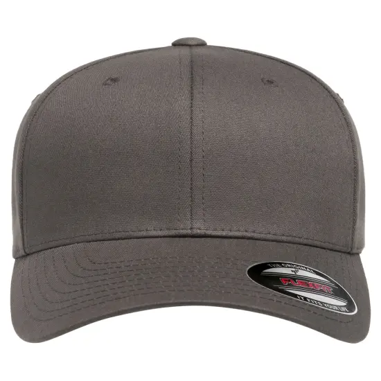 Flexfit&reg; Adult Value Cotton Twill Cap DARK GREY {1}