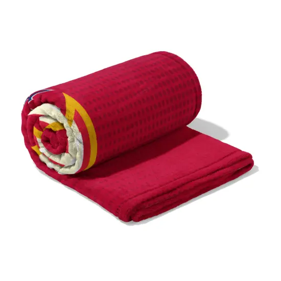 MLB Celebrate Series Silk Touch Sherpa Throw Blanket 50×60 Inches Los angeles angels {4}