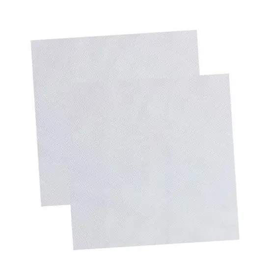 Glossy Flow PFP Luxurious Shine Fabric White {5}