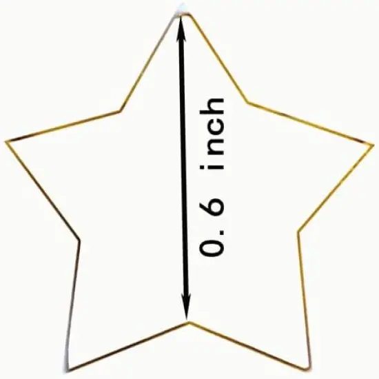 Multicolors Star Confetti 0.6 inch,Round Rainbow Foil Confetti,Shiny Rainbow Confetti for Party Decoration or Filled Balloons,(3.52 oz) {2}