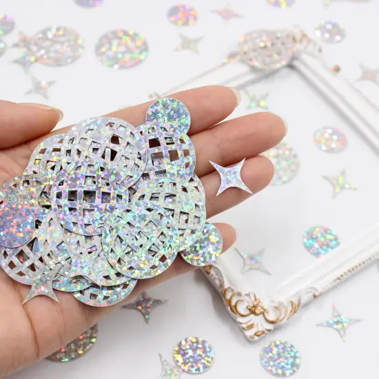 Disco Ball Confetti, Glitter Disco Party Decorations, 230PCS Disco Confetti for Disco Themed Party Decorations {1}