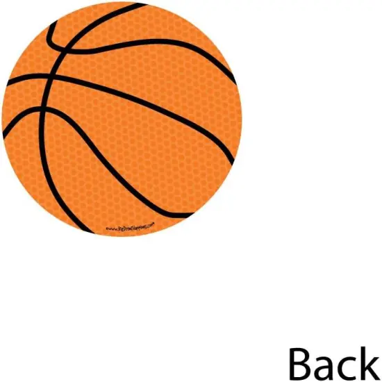 Nothin' but Net - Basketball Decorations DIY Baby Shower or Birthday Party Essentials - Basketball Birthday Decorations - Party Decorations - Set of 20 {4}