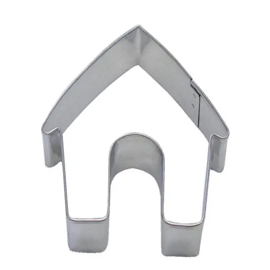 3.5&rdquo; Dog House Metal Cookie Cutter {1}