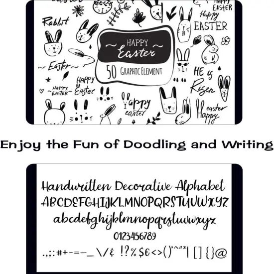 Permanent Markers, 100 Pack Black Permanent Marker set,Fine Point, Works on Plastic,Wood,Stone,Metal and Glass for Doodling, Marking {4}