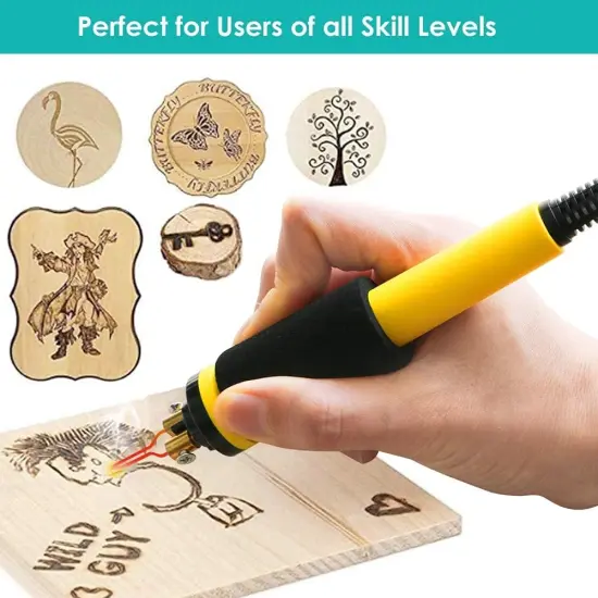 2 Pcs Pyrohraphy Pens for Wood Burning Tool Kit {2}