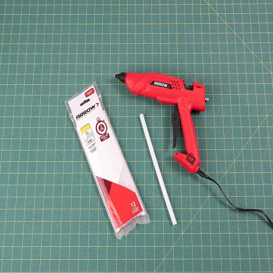 SS3M Full Size Slow Set Glue Sticks for Hot Glue Guns, Use for High Temp and Low Temp Crafting, Hobbies, and General Repair Projects, 10-Inch by 1/2-Inch, Clear, 12-Pack {5}