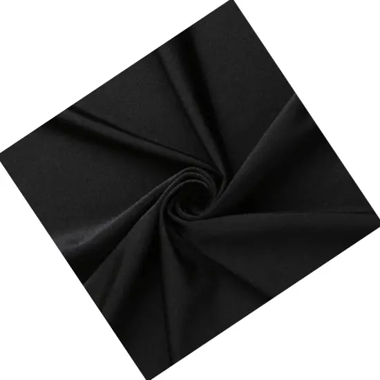 Nylon Spandex Fabric 4 Way Stretch Black {3}
