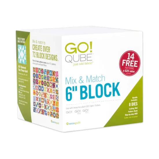 GO! Qube Mix & Match 6" Block {2}