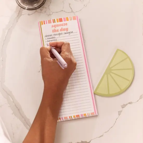 Squeeze The Day Magnetic Pad Set, To Do List and Grocery List Notepad {2}