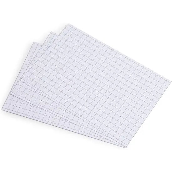 Grid Ruled Index Cards (4x6 Inches, White, 300 Pack) {7}