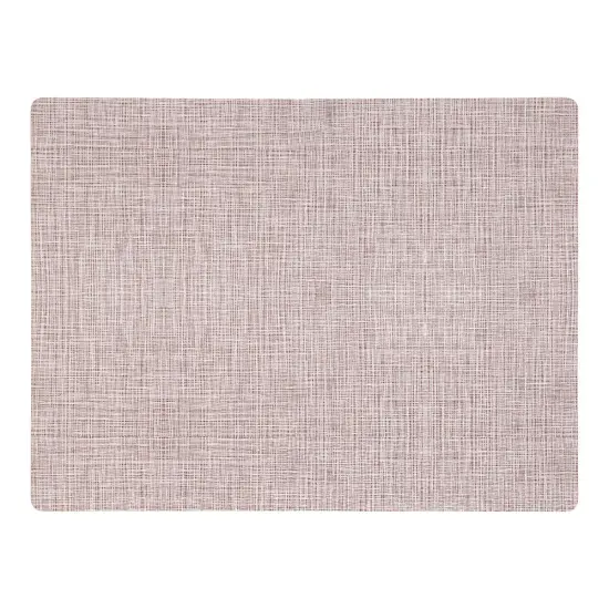 Linen Style Rectangular Placemats Denim {2}